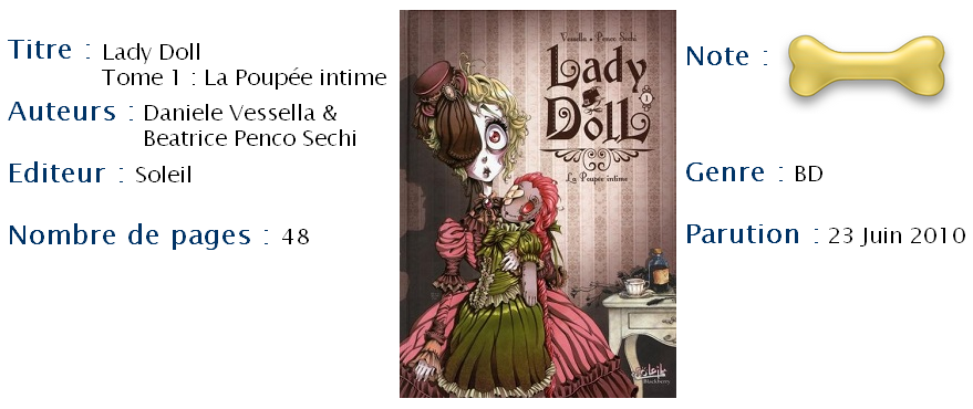 Lady Doll Tome 1